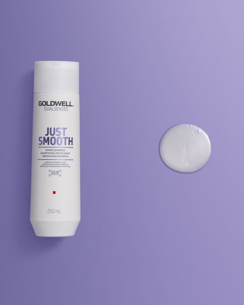 Шампунь для розгладужвання неслухняного волосся Goldwell Dualsenses Just Smooth 250 мл 4021609028895 фото