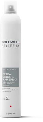 Спрей для укладання волосся екстрасильної фіксації Goldwell Stylesign Extra Strong Hairspray 500 мл 4021609520429 фото