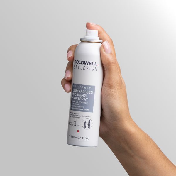 Спрей концентрированный для укладки волос средней фиксации Goldwell Stylesign Compressed Working Hairspray 150 мл 4021609520115 фото